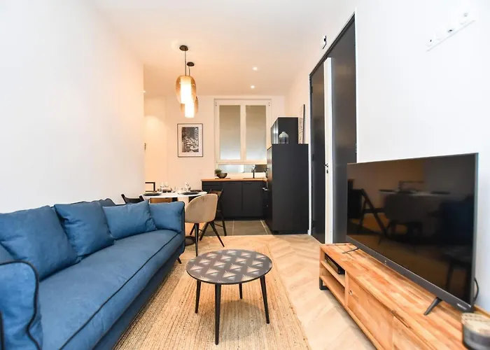Chic - 2br-6p - Gare Du Nord Париж