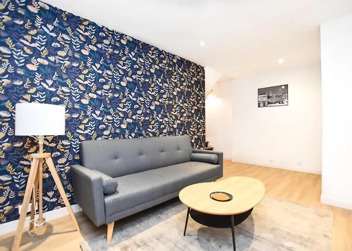 Chic - 2br-6p - Gare Du Nord Париж