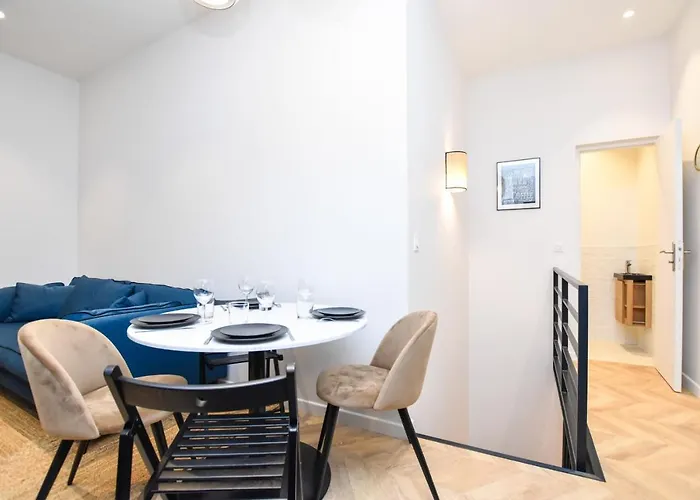 Chic - 2br-6p - Gare Du Nord Париж
