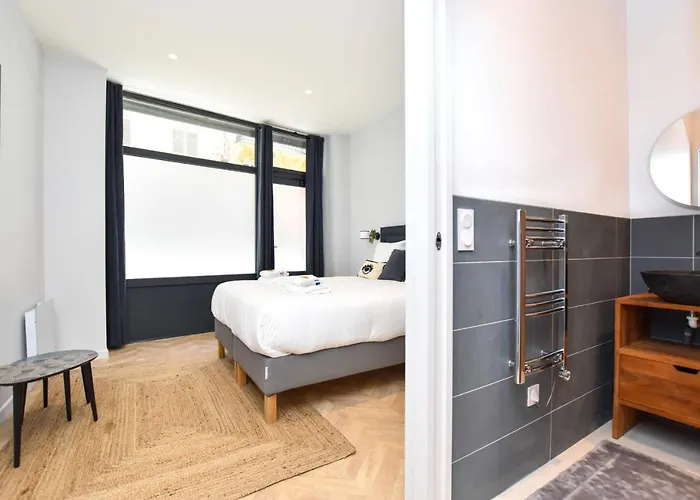Апартаменты Chic - 2br-6p - Gare Du Nord